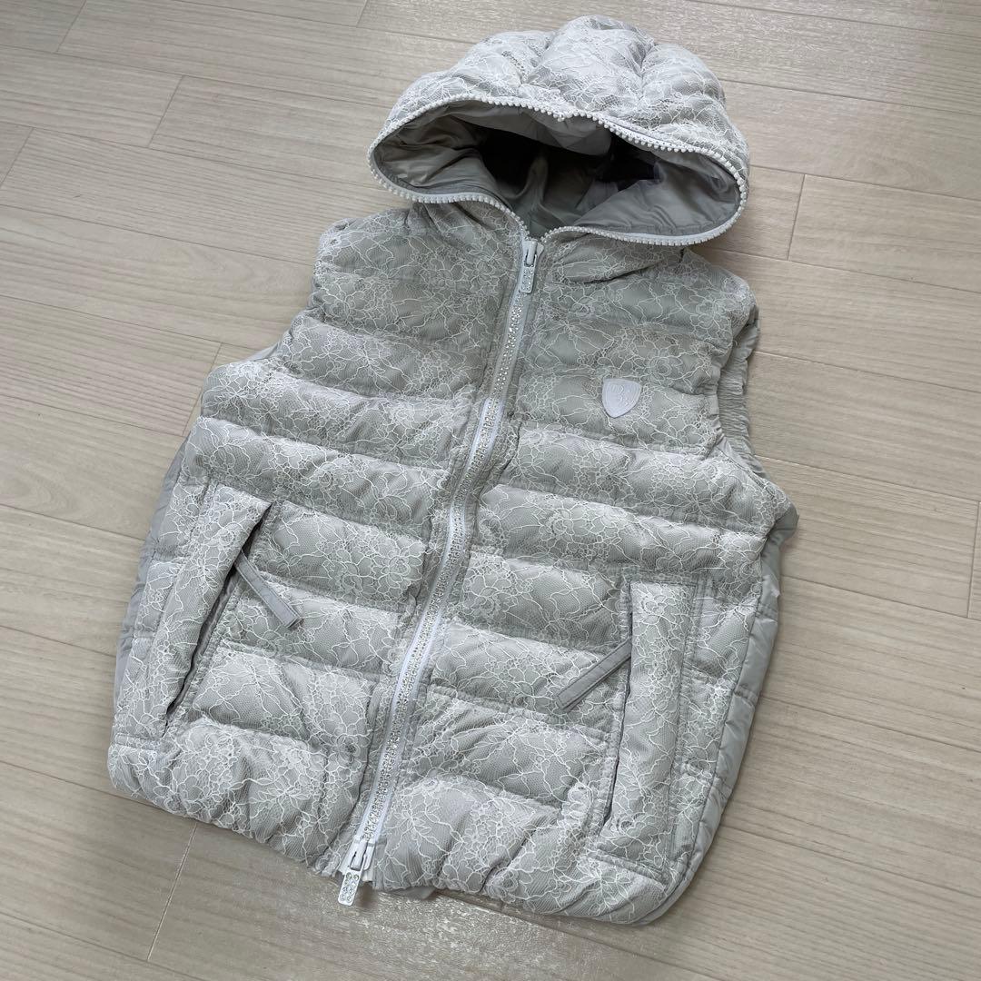 DARTIN BONAPARTO レースレイヤード ダウンベスト 美品