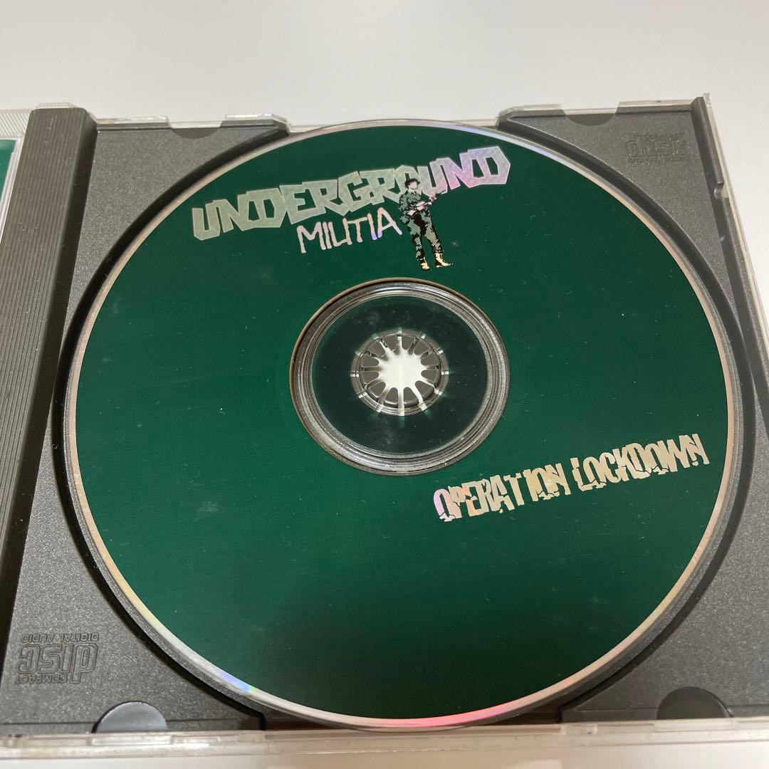 洋楽 UNDERGROUND MILITIA /OPERATION LOCKDOWN
