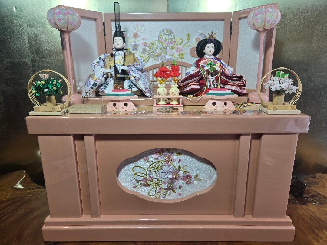 みぃ【一点限り】雛人形 収納飾り 　HS31