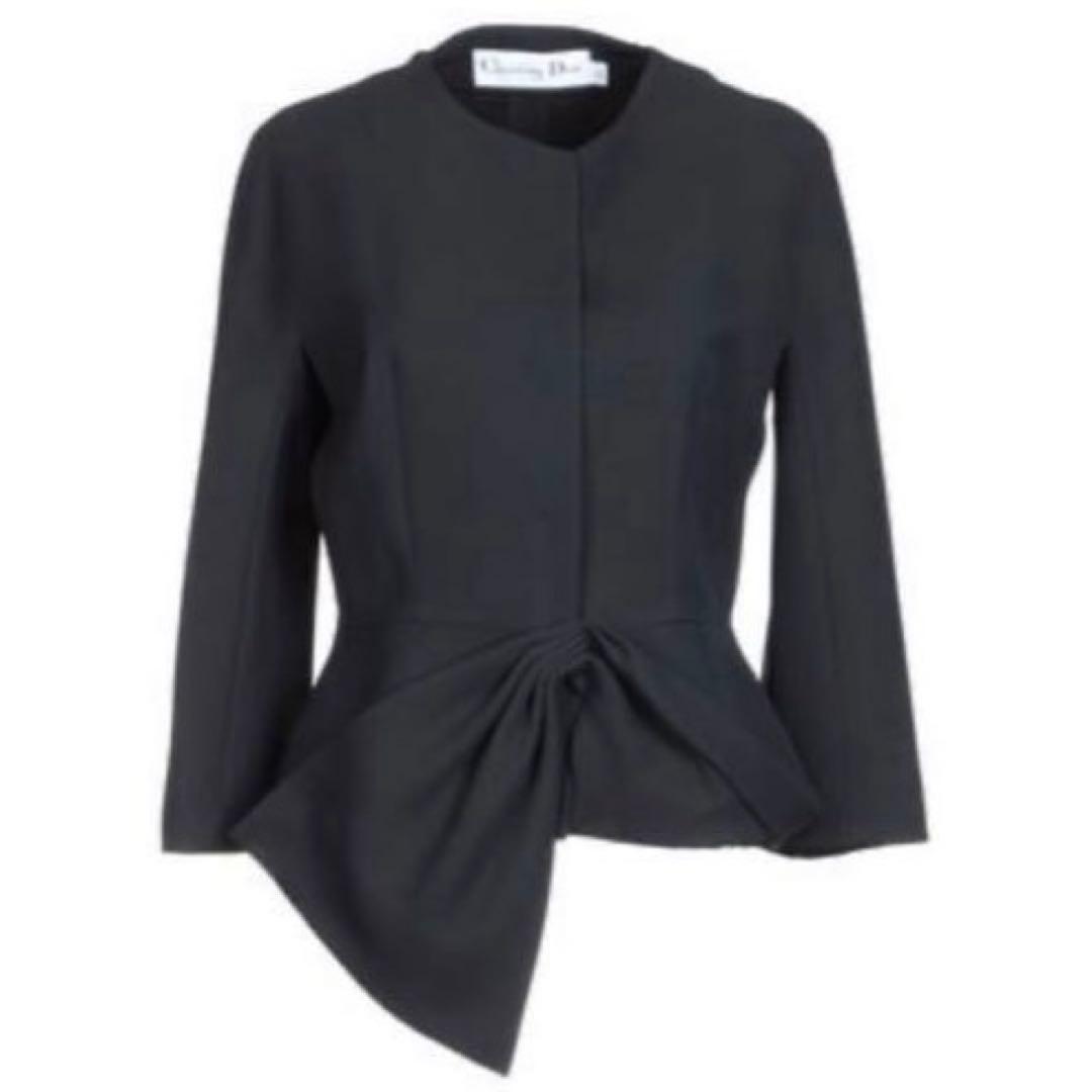 【sale】Christian Dior 極美品 おリボン バージャケット