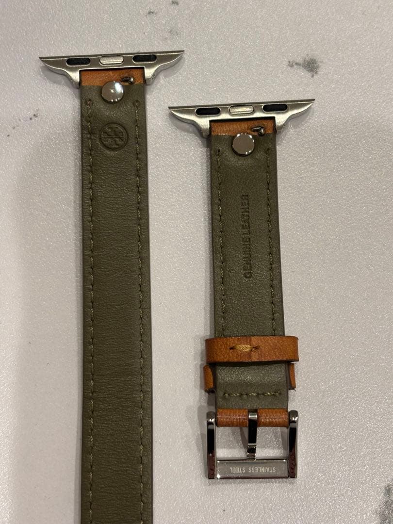 希少‼️ TORY BURCH ⭐️ Apple Watch ダブルラップTバンド⭐️