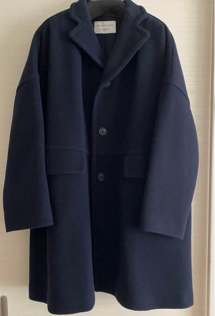macphee パイルメルトン オーバーサイズドコート　トゥモローランド