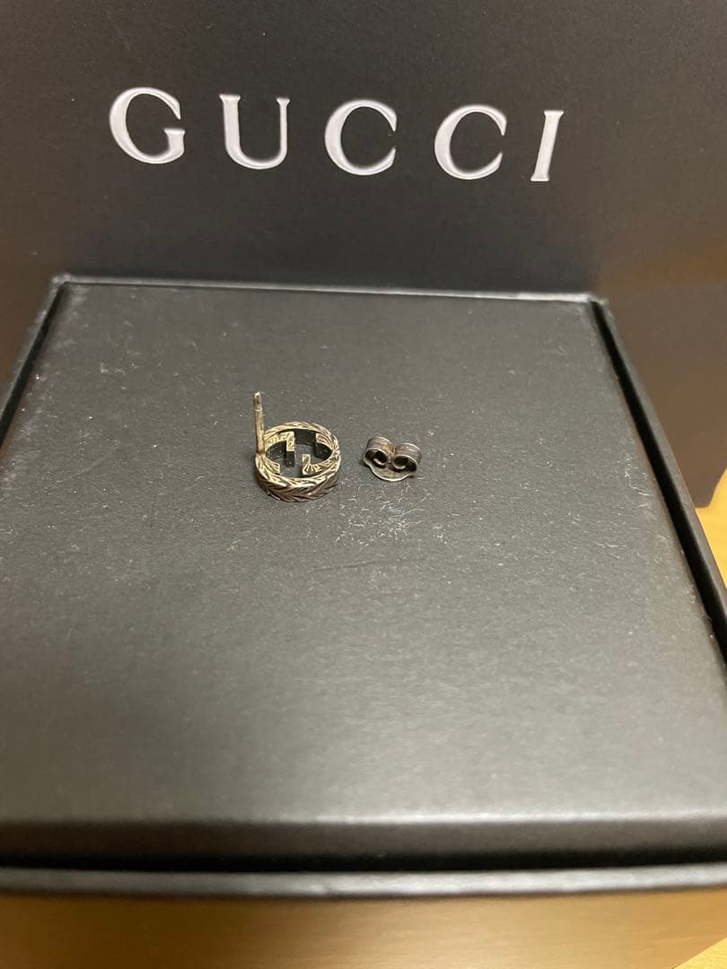 GUCCI シルバー 片耳用ピアス