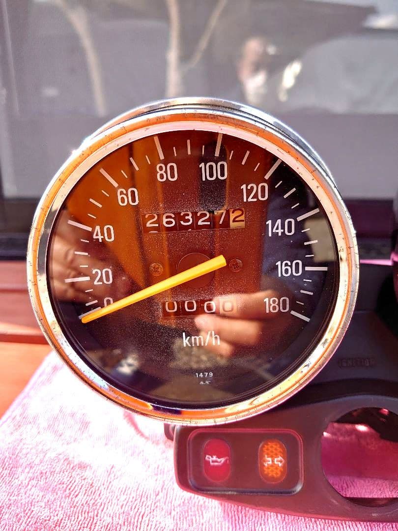 Z2仕様 ゼファー400 純正スピード・タコメーター