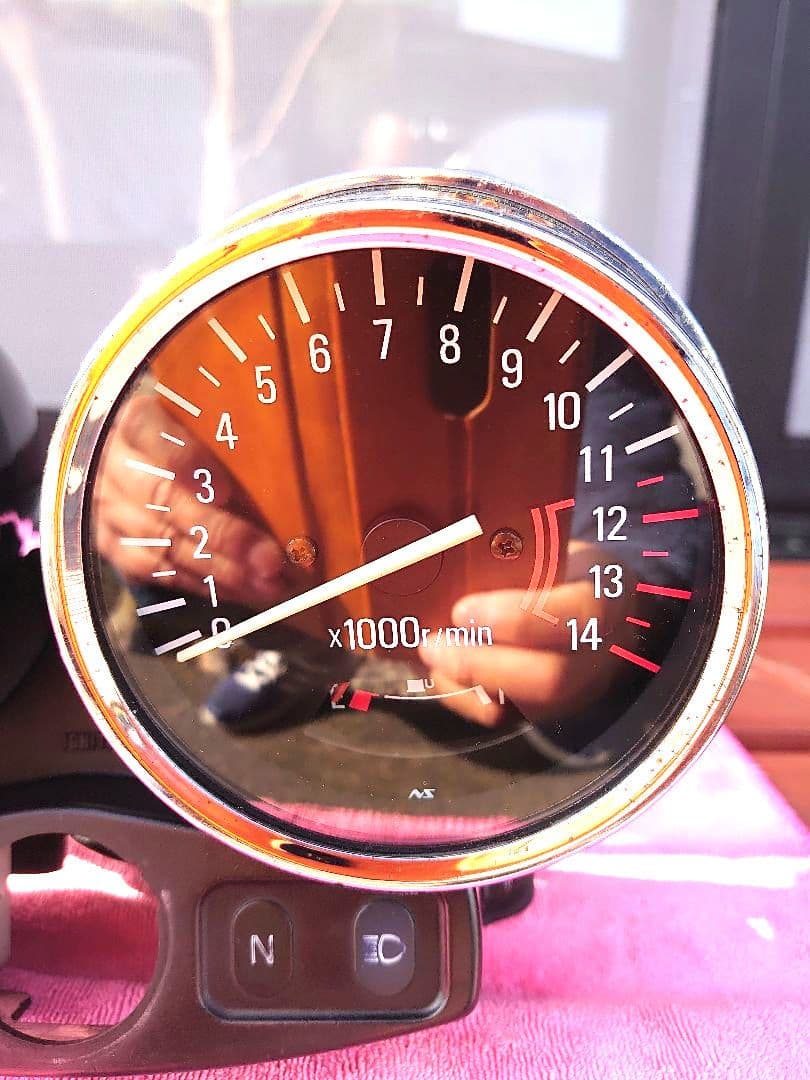 Z2仕様 ゼファー400 純正スピード・タコメーター