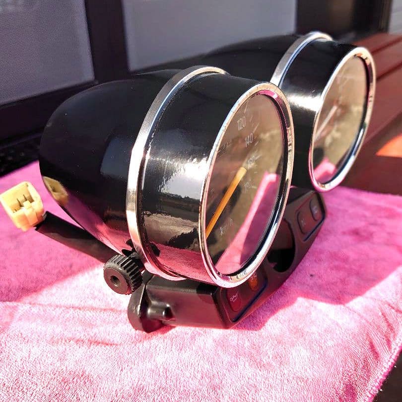 Z2仕様 ゼファー400 純正スピード・タコメーター