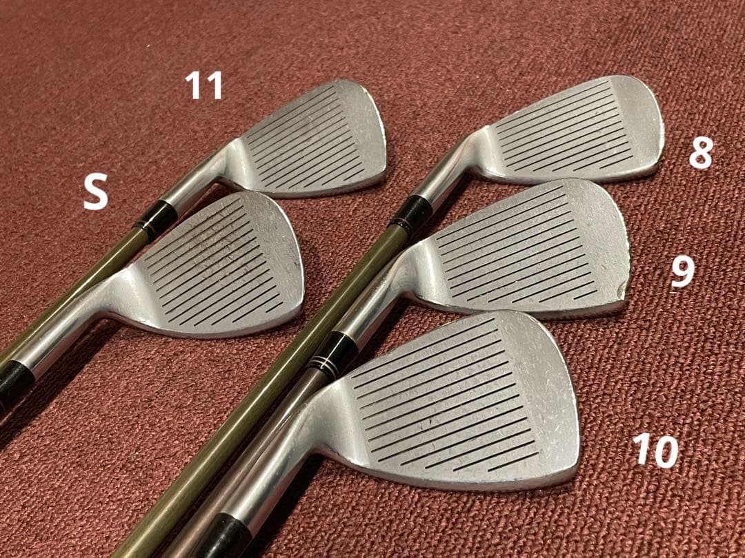 HONMA LB-708 10本セット アイアン 3〜11、S 星4 R-1