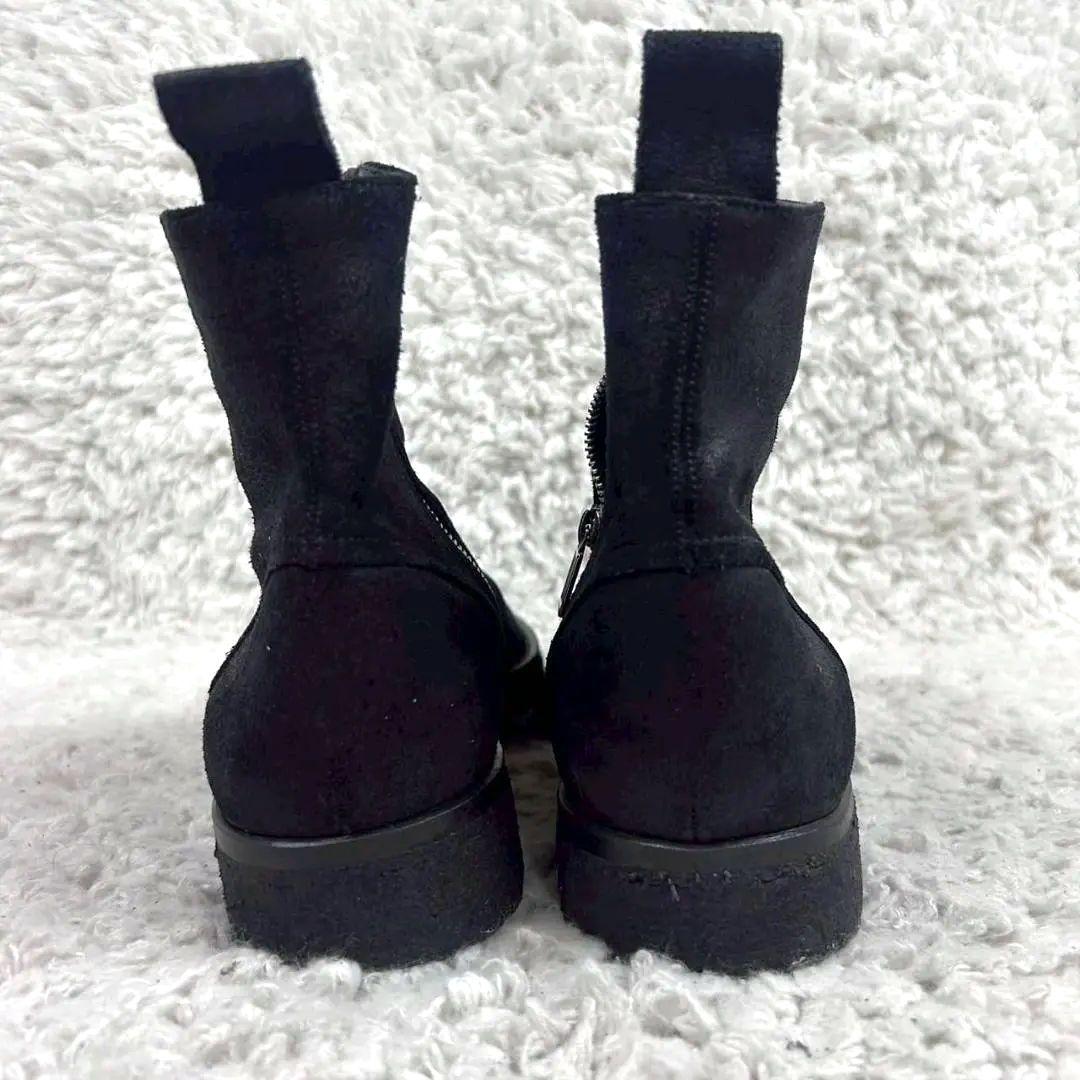 美品 26.5㎝◎Dior HOMME サイドジップブーツ 黒 スウェード 伊製
