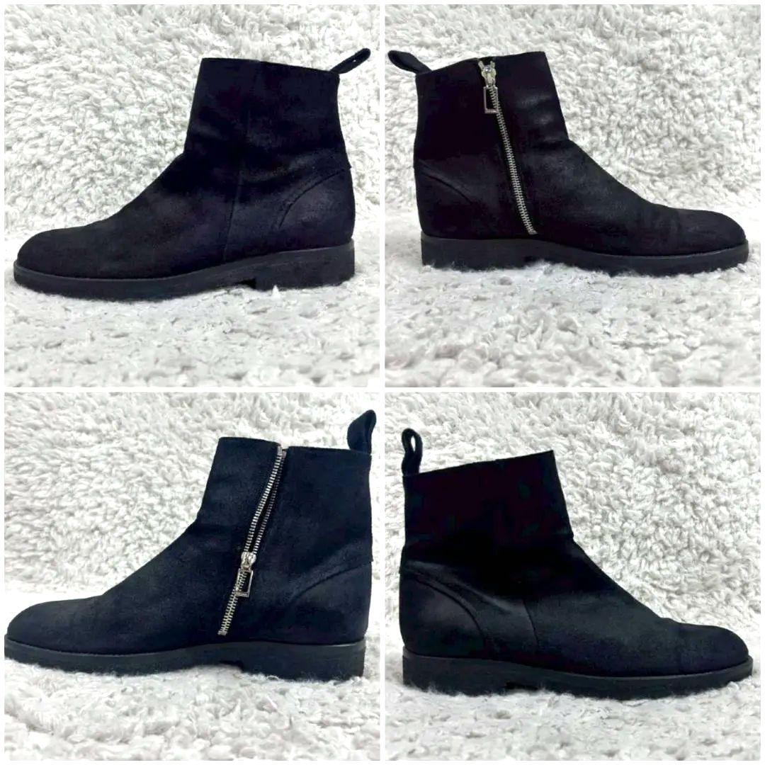 美品 26.5㎝◎Dior HOMME サイドジップブーツ 黒 スウェード 伊製