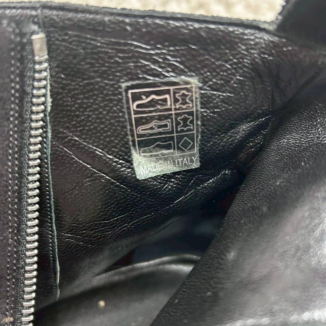 美品 26.5㎝◎Dior HOMME サイドジップブーツ 黒 スウェード 伊製