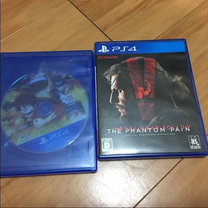 ps4 1200A.500GB  カセット付き、メタルギアと海賊無双