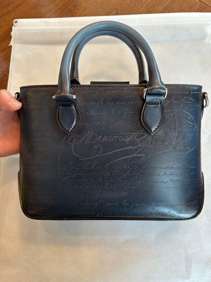 専用　BERLUTI トゥジュール ガリバー スクリットレザー メッセンジャー