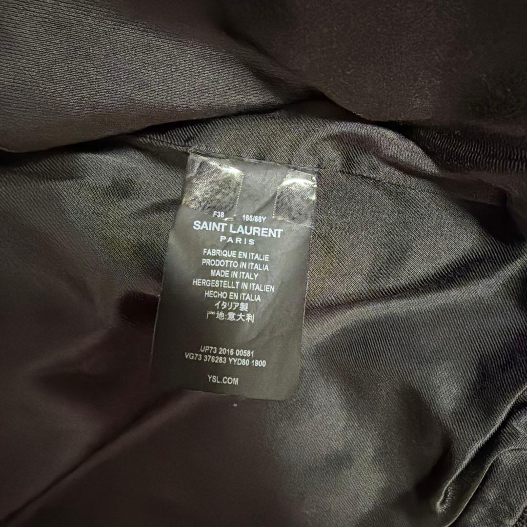 saint laurent テディジャケット