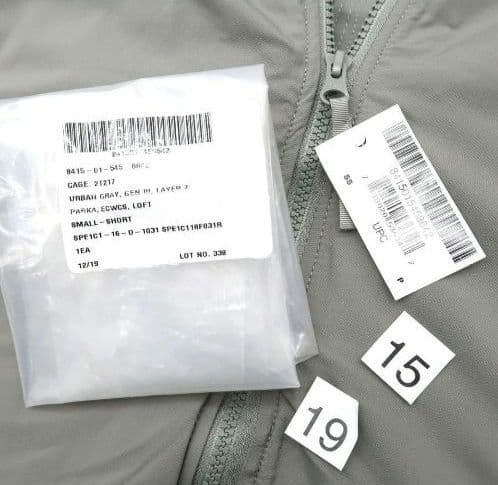 新品 S-S 米軍実物 ECWCS Gen III Level 7 ジャケット