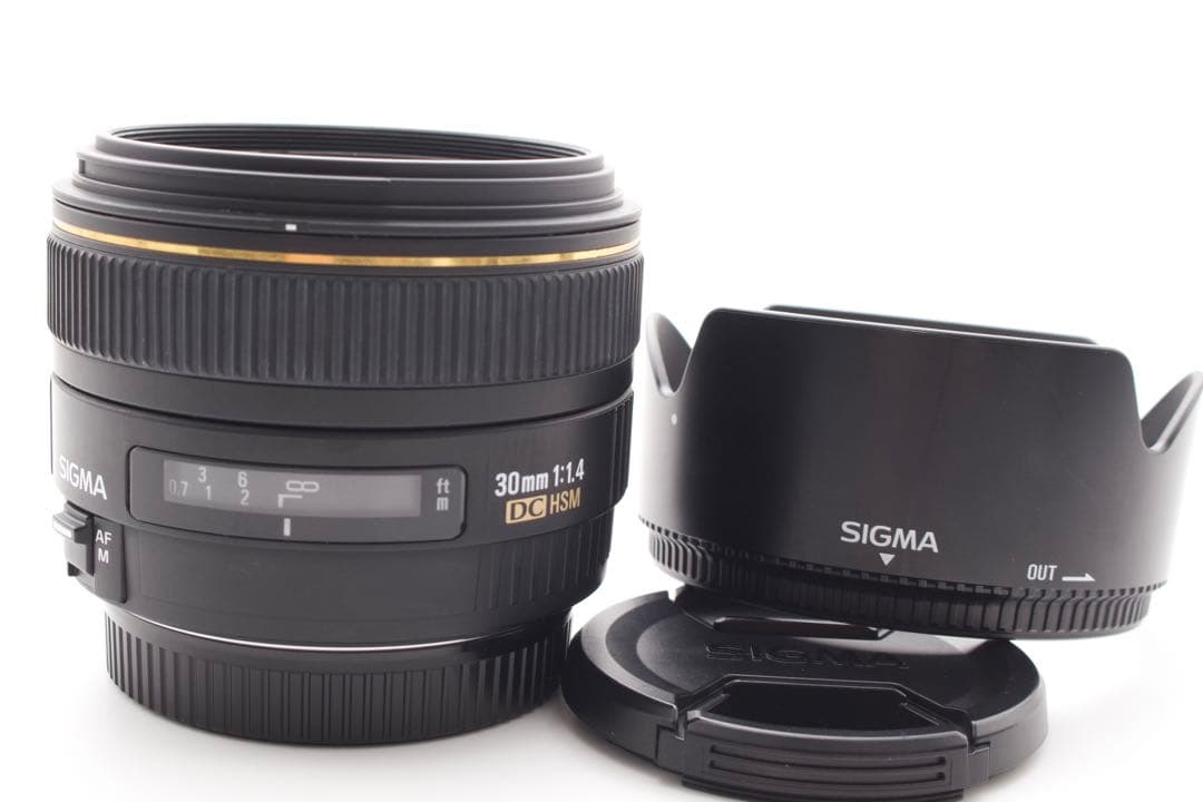 SIGMA 30mm F1.4 EX DC HSM キャノン用　単焦点　美品