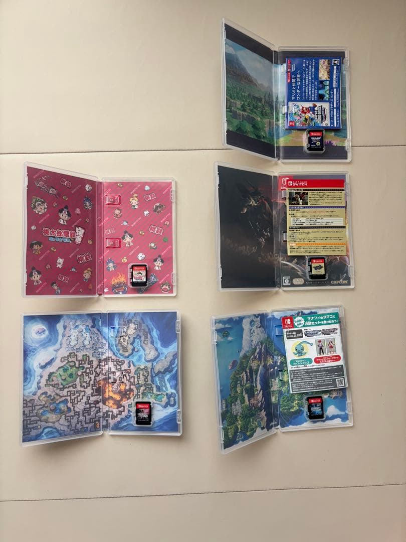 switchソフト　5種