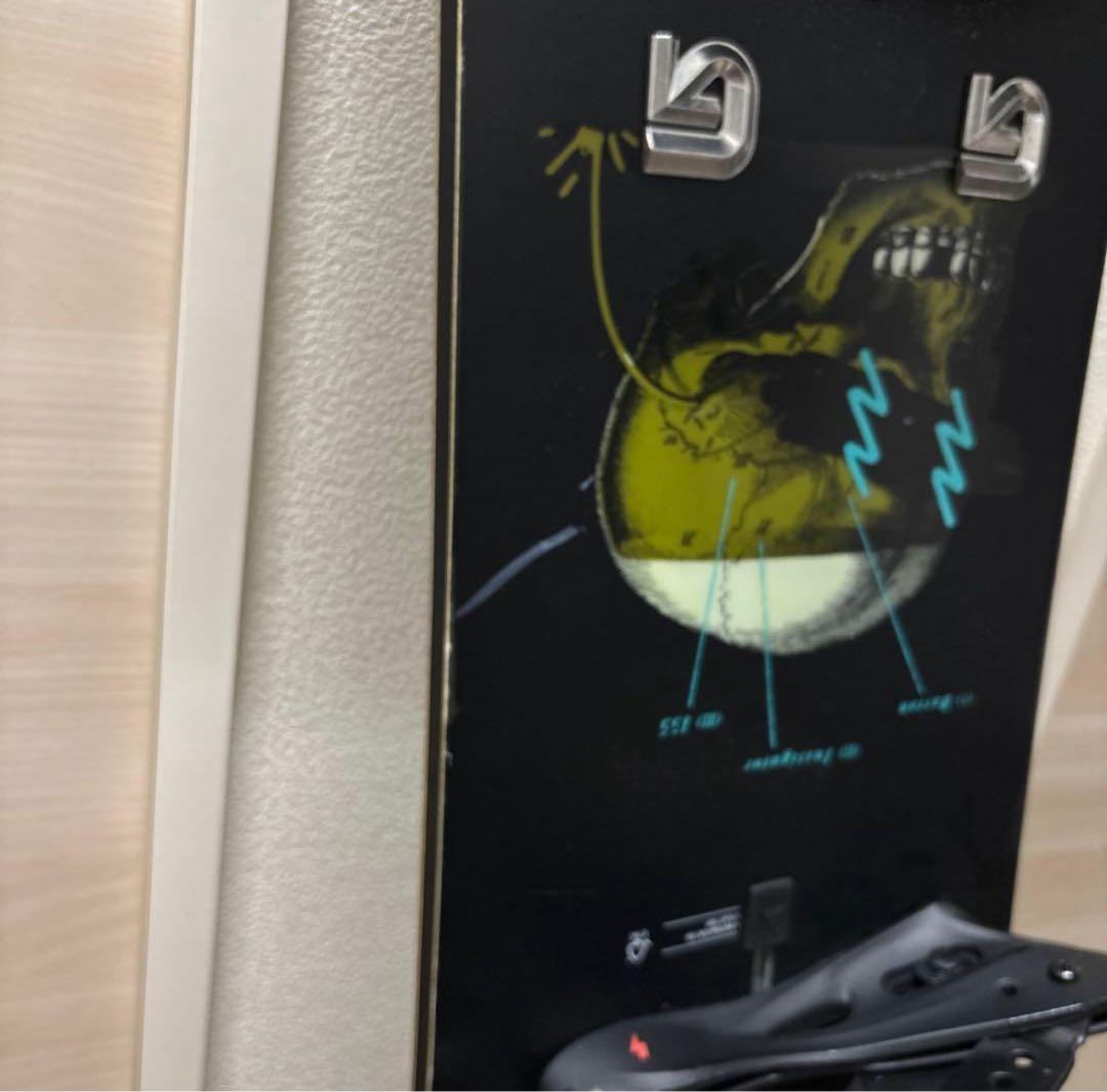 BURTON スノーボード スカルデザイン