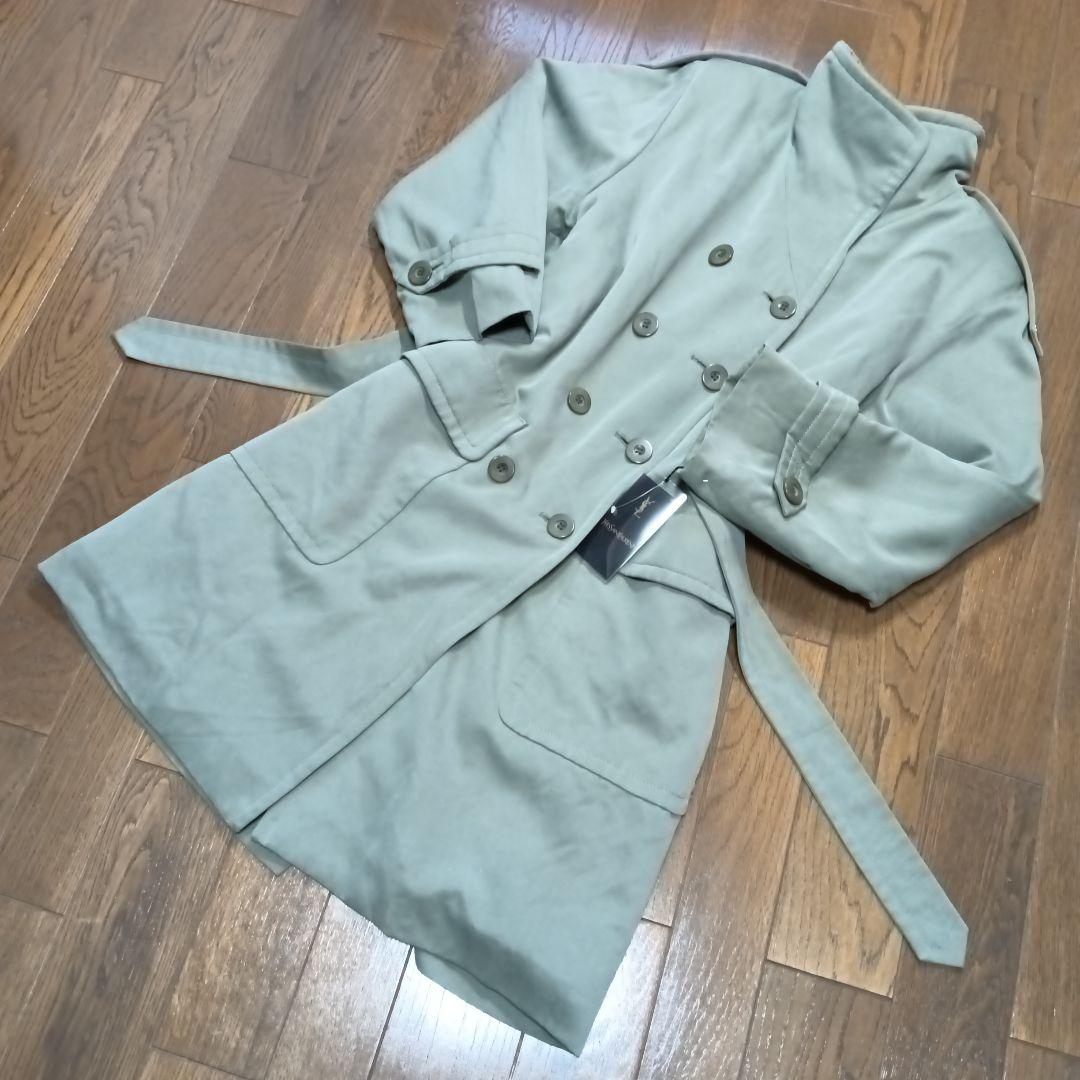 新品タグ付 90’YvesSaint Laurentコート 定価12万円 訳あり