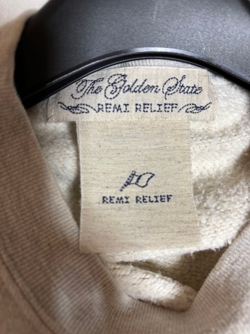 【REMIRELIEF/レミ レリーフ】UNCW SWEAT