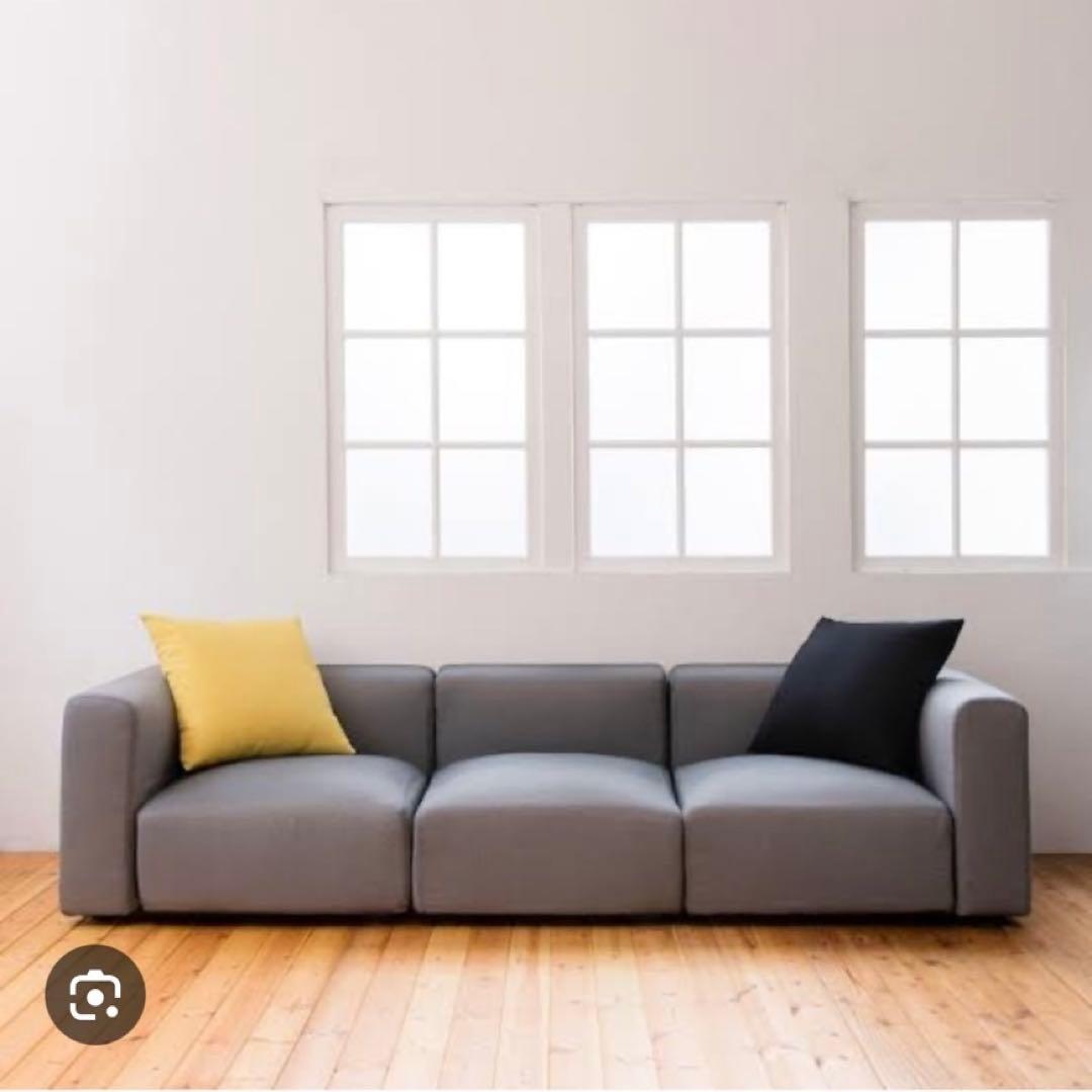 無印良品 ユニットソファカバー3点セット