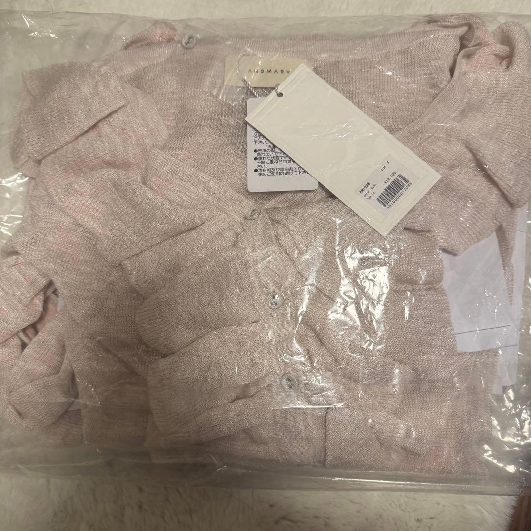 fiona ruffle tops andmary アンドマリー　pink