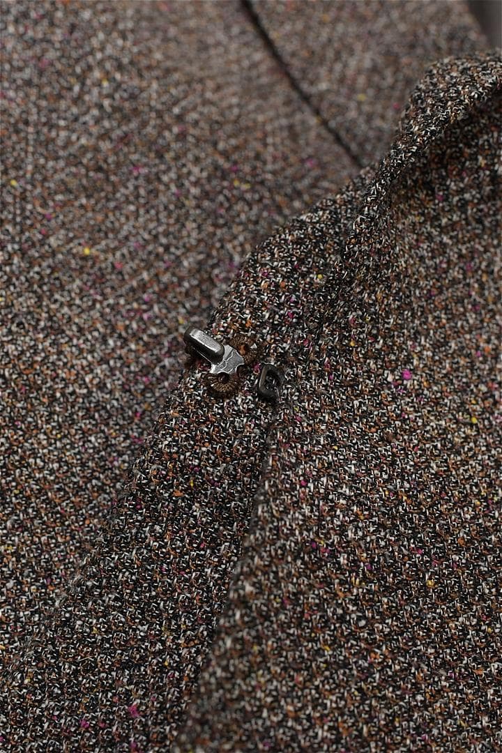 N432/ TAE ASHIDA ツイード テーラードジャケット シルク混 9