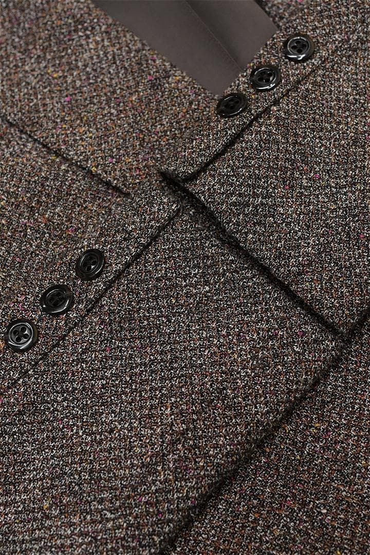 N432/ TAE ASHIDA ツイード テーラードジャケット シルク混 9