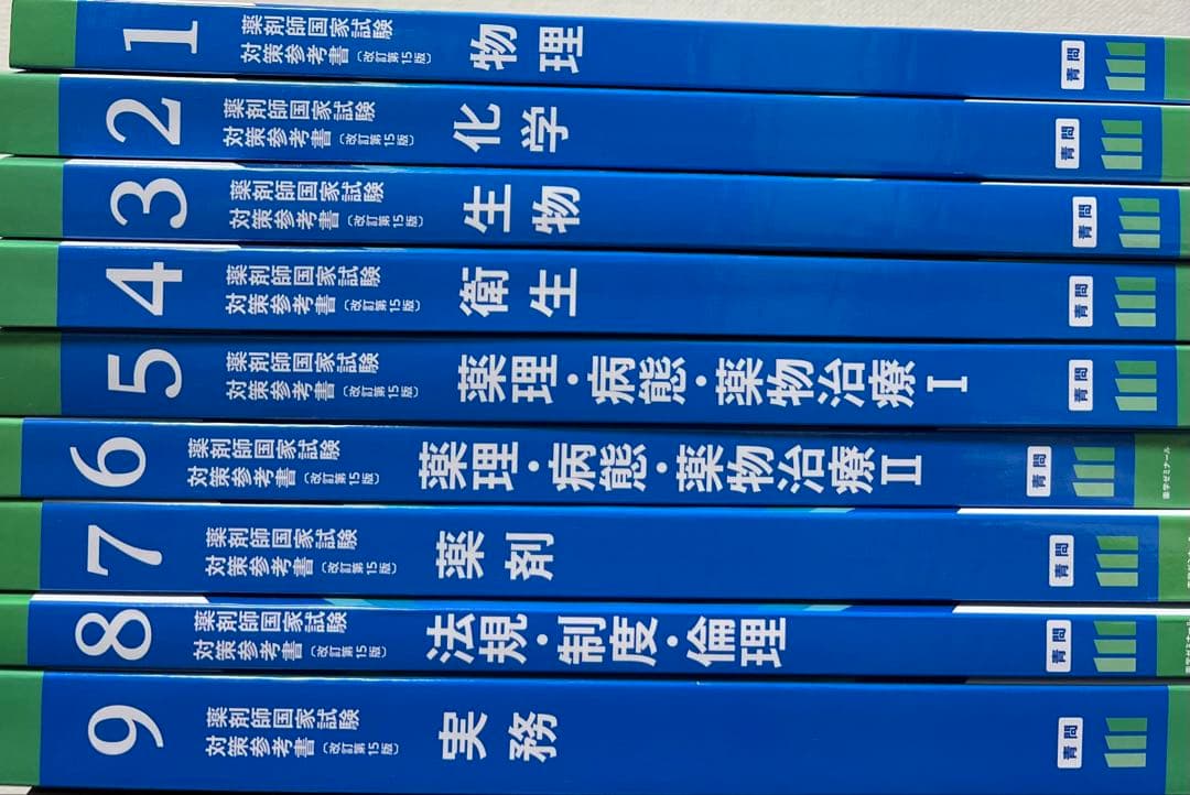 薬剤師国家試験対策参考書(改訂第15版) 第111回国家試験対策　青問のみ