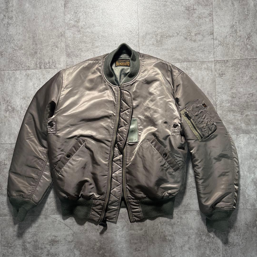 alpha MA-1 DOBBS MODEL FADED 50s復刻　レアモデル