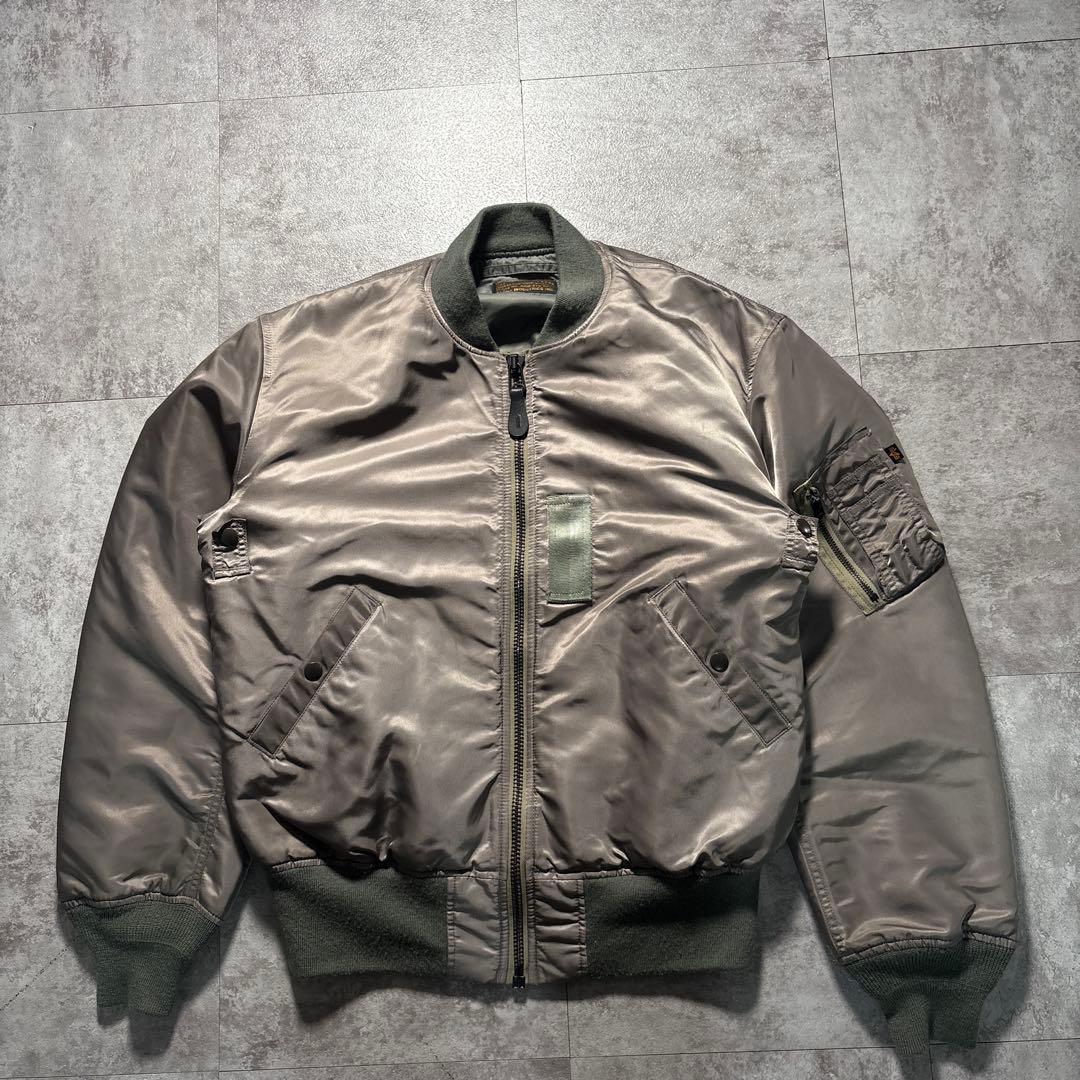 alpha MA-1 DOBBS MODEL FADED 50s復刻　レアモデル