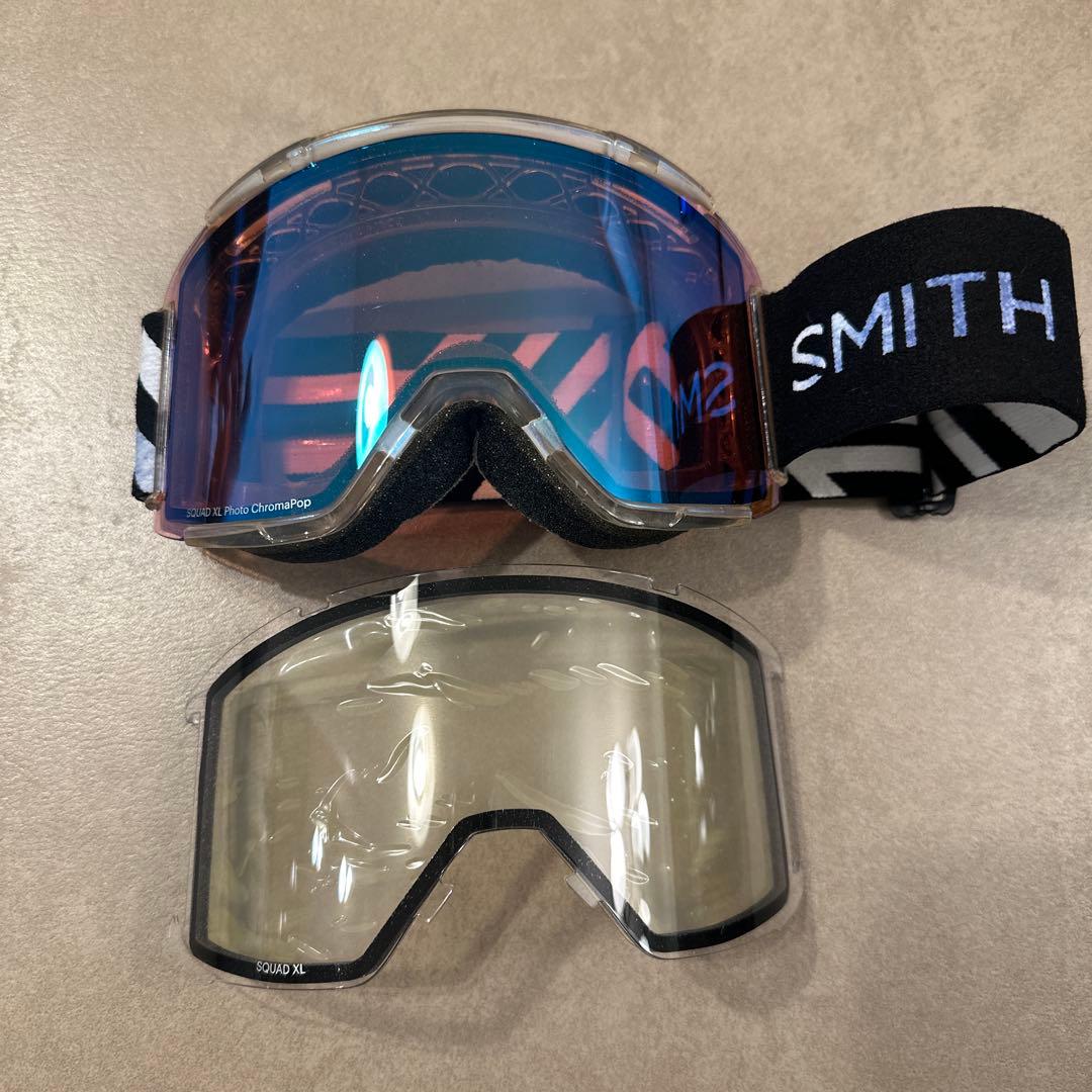SMITH ゴーグル SQUAD XL調光レンズ