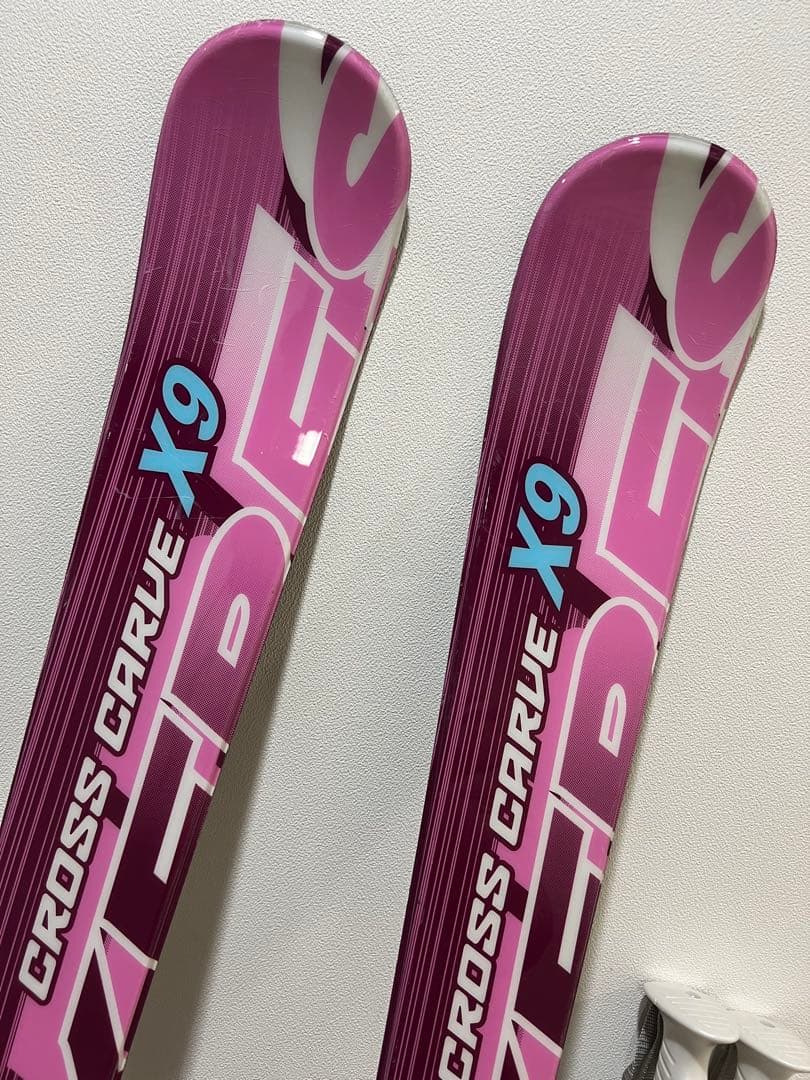 XERES CROSS CARVE X9 スキー板 & ストック ケース付き