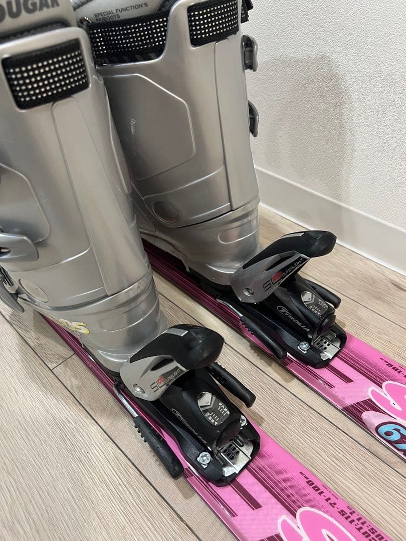 XERES CROSS CARVE X9 スキー板 & ストック ケース付き