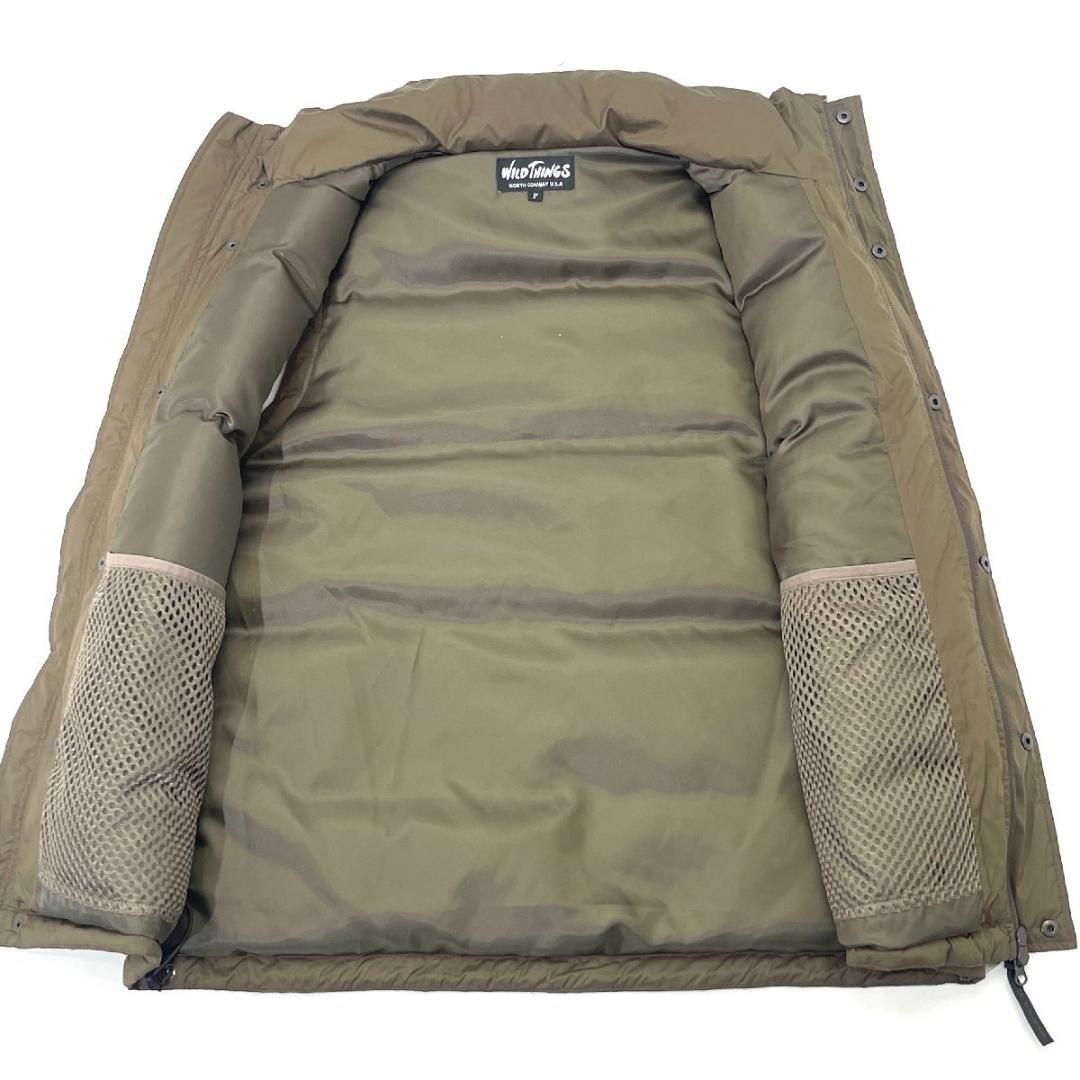 別注 WILD THINGS ダウンベスト ワイルドシングス モンスターパーカー