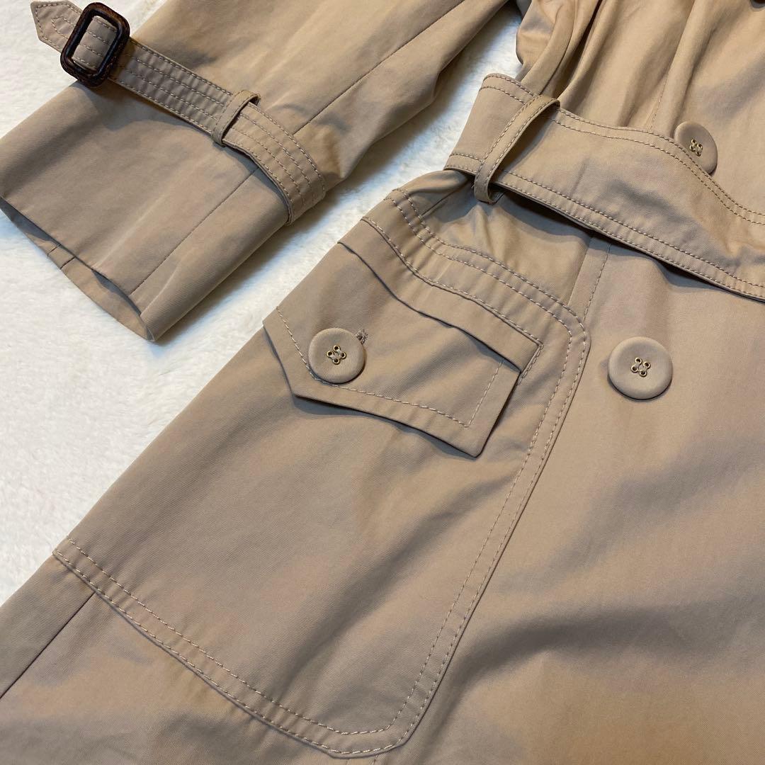 マックスマーラ トレンチコート ロングコート ベージュ ベルト