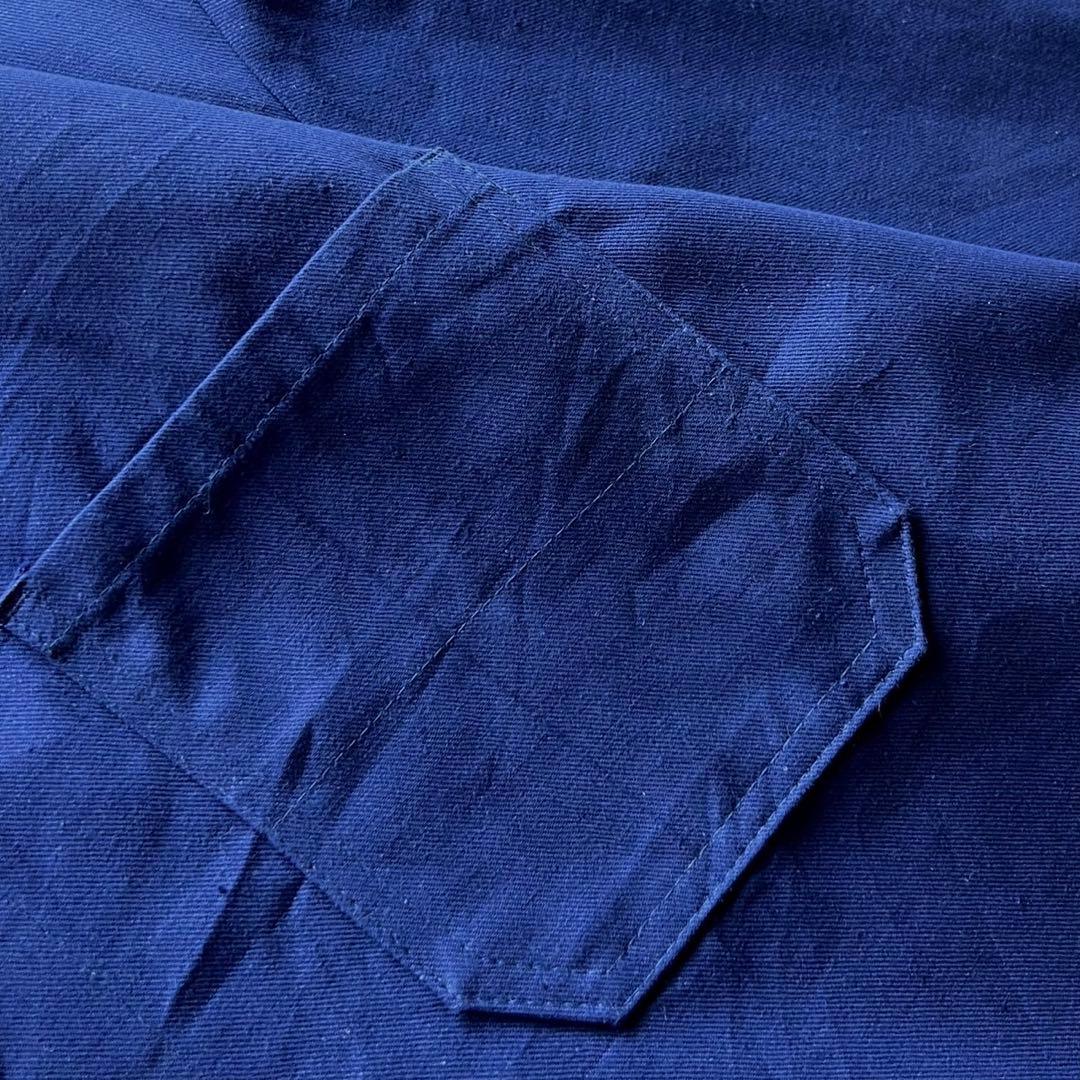 【ヴィンテージ美品】ユーロワークジャケット/インクブルー