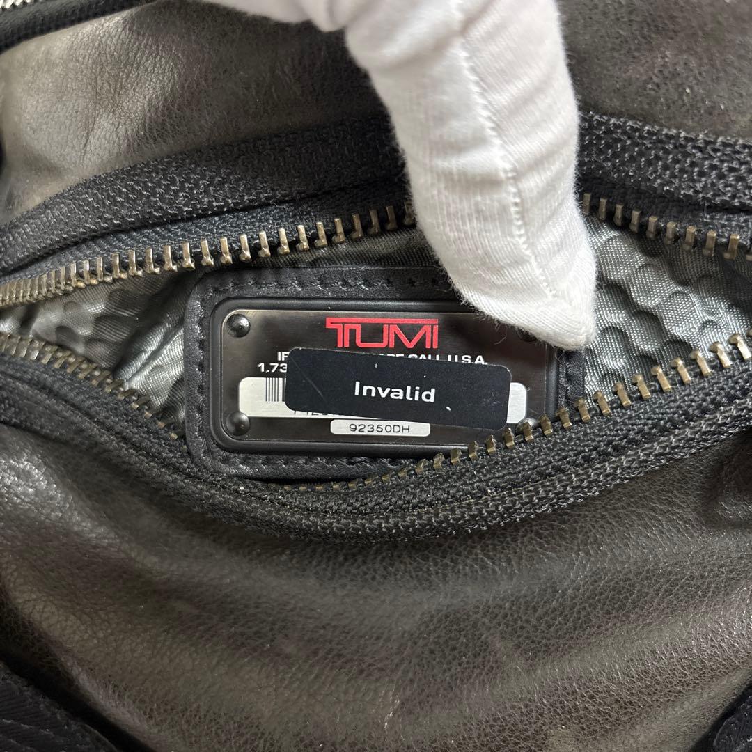 TUMI トゥミ ボストンバッグ 旅行 2way ショルダー オールレザー