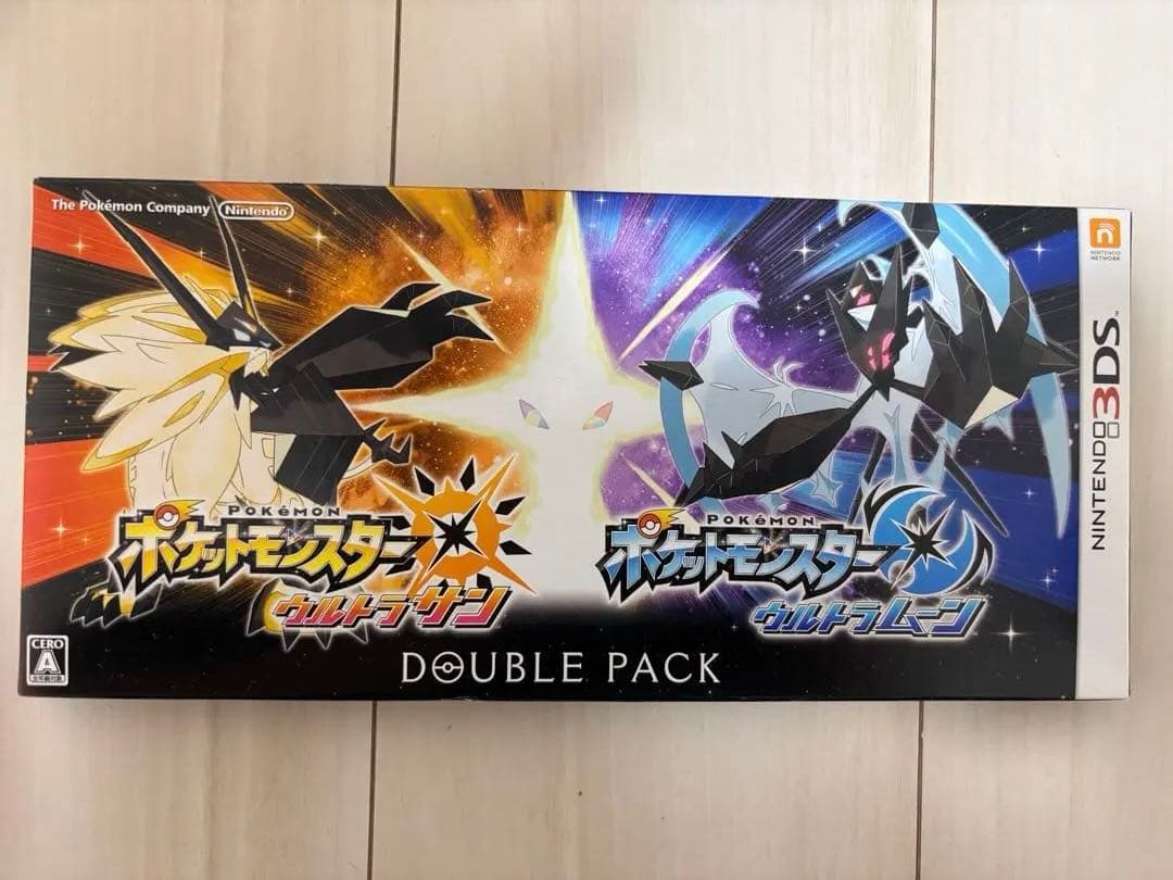 ポケットモンスター サン・ムーン ウルトラサン・ムーン ダブルパック 4点セット