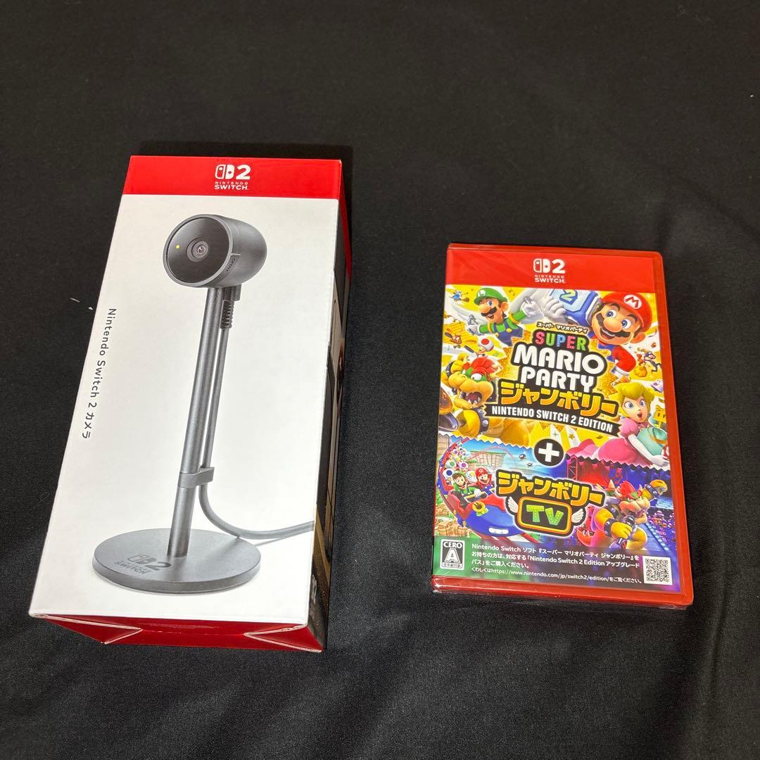 ［新品］スーパーマリオパーティ ジャンボリー + Switch 2 カメラ