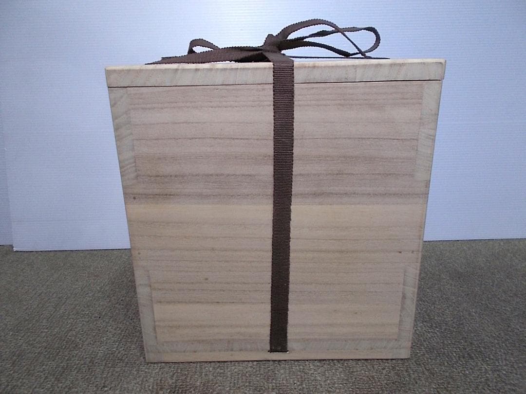 未使用保管品 釜師:菊池政光 紹鴎好写 鶴首釜 茶釜 釜環 共箱 送料込み