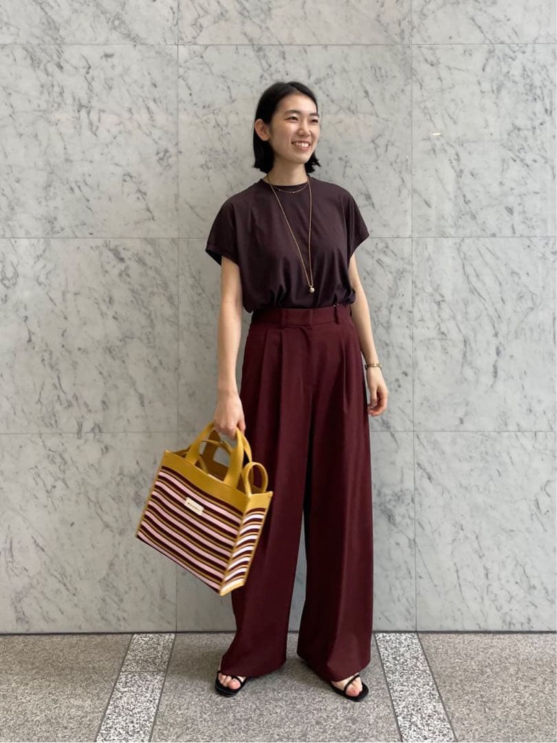 トゥモローランド別注 エイトンTシャツ ブラウン