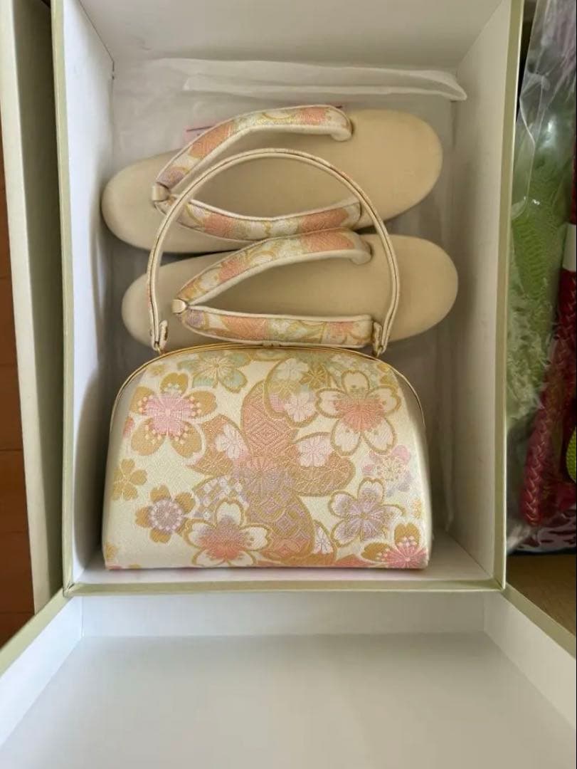 一蔵　 和装用バッグ 草履セット　Sサイズ