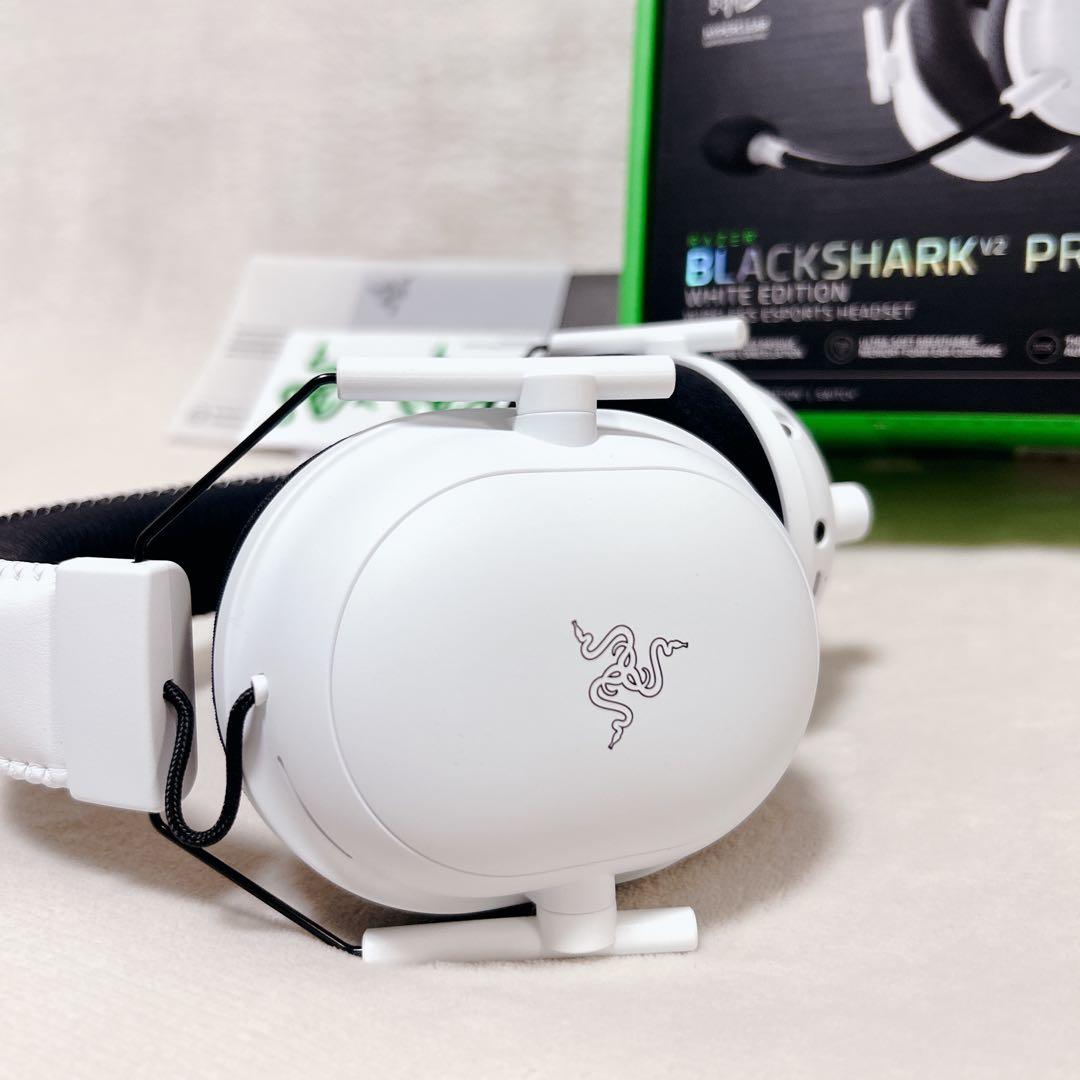 ✨未使用級✨Razer BLACKSHARK V2 PRO ホワイトエディション