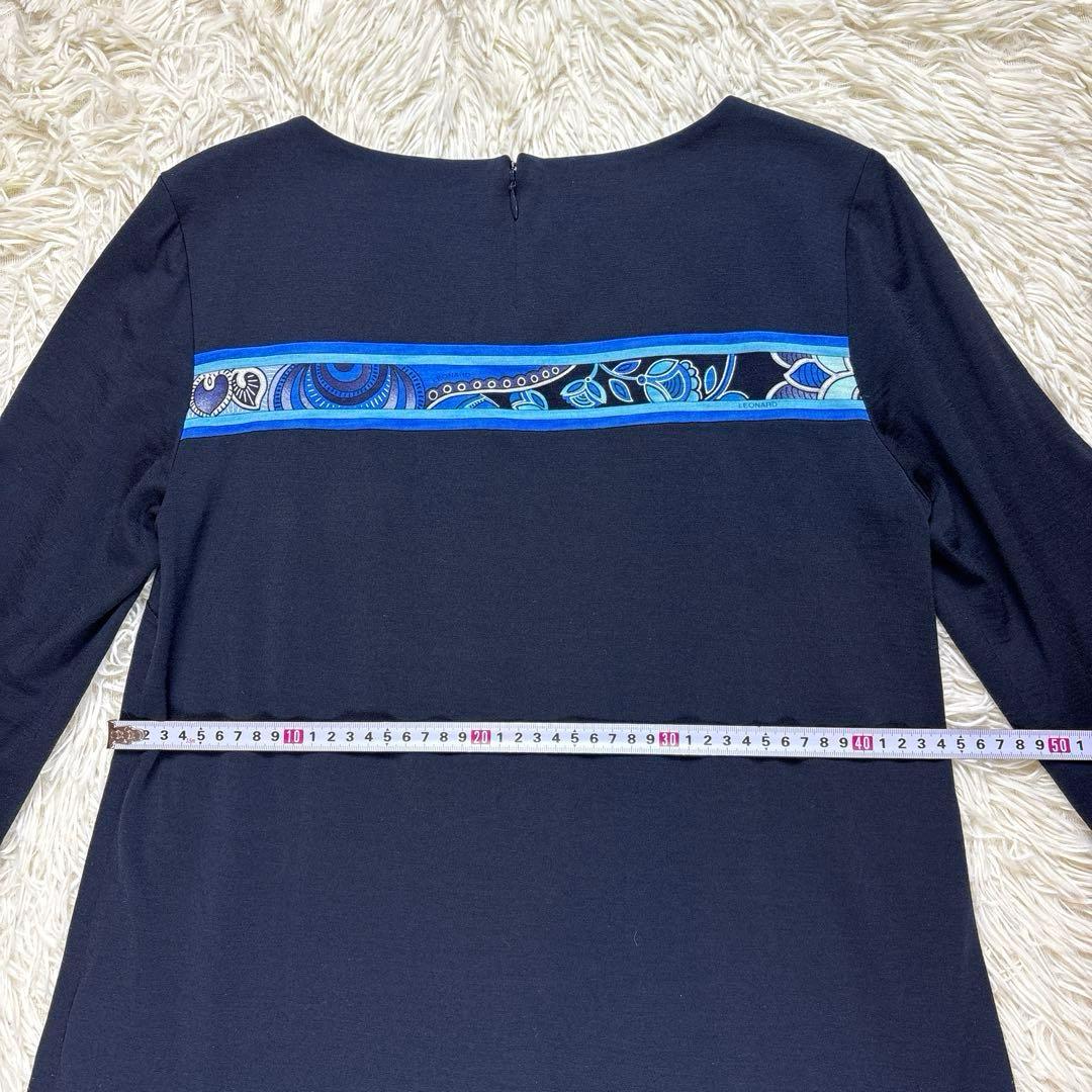 美品 LEONARD レオナール チュニック 花柄