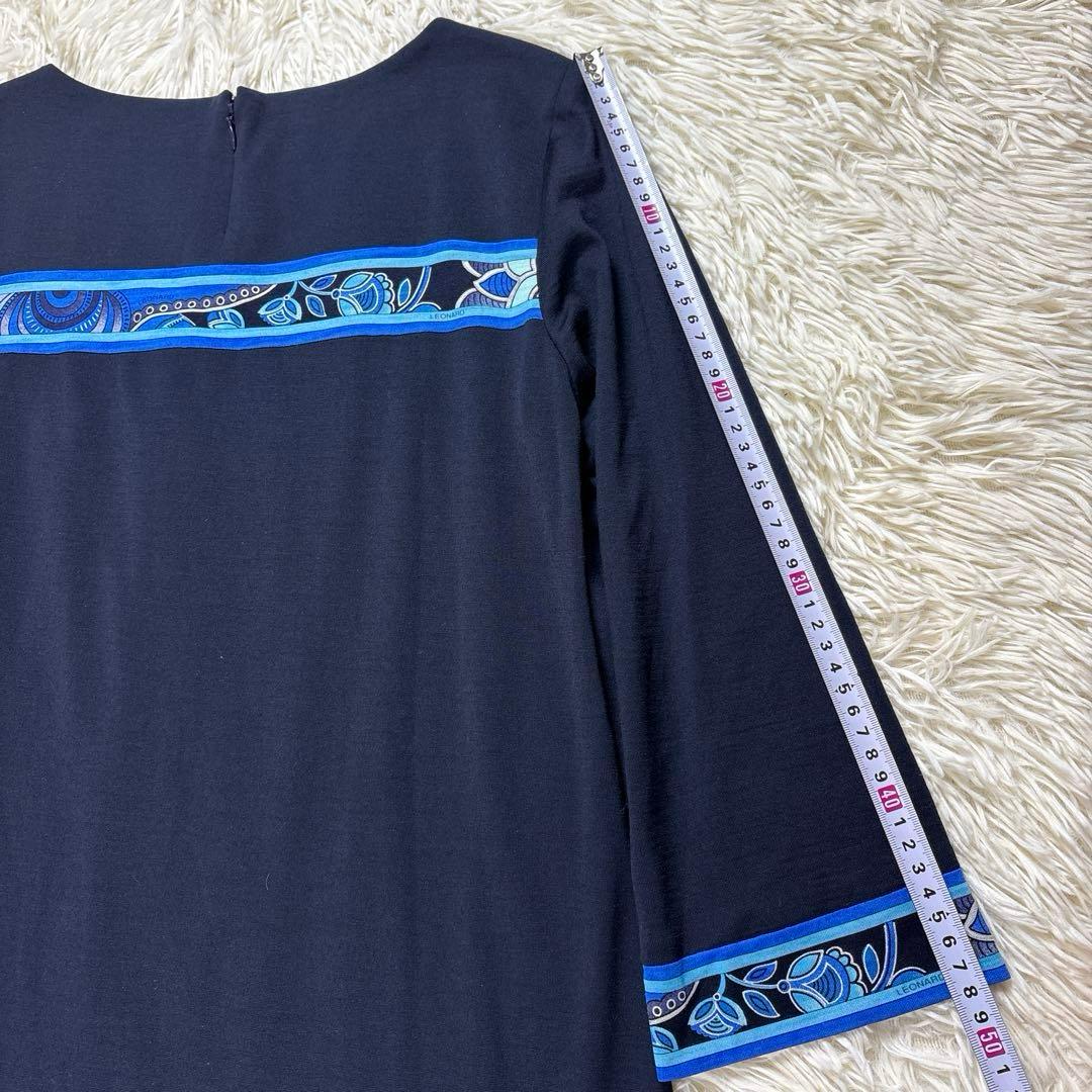 美品 LEONARD レオナール チュニック 花柄