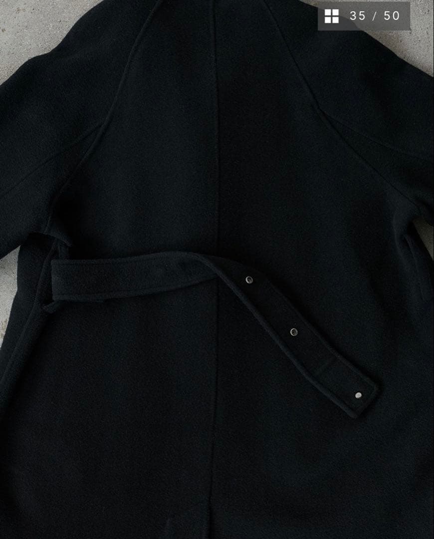 crewre リバーロングステンカラーコート