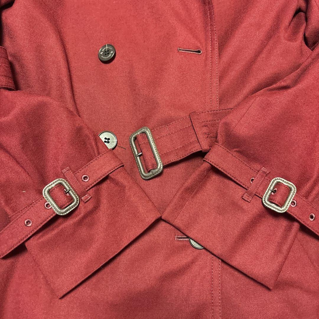 アクアスキュータム★ロロピアーナ　ライナー付きトレンチコート ボルドー 10