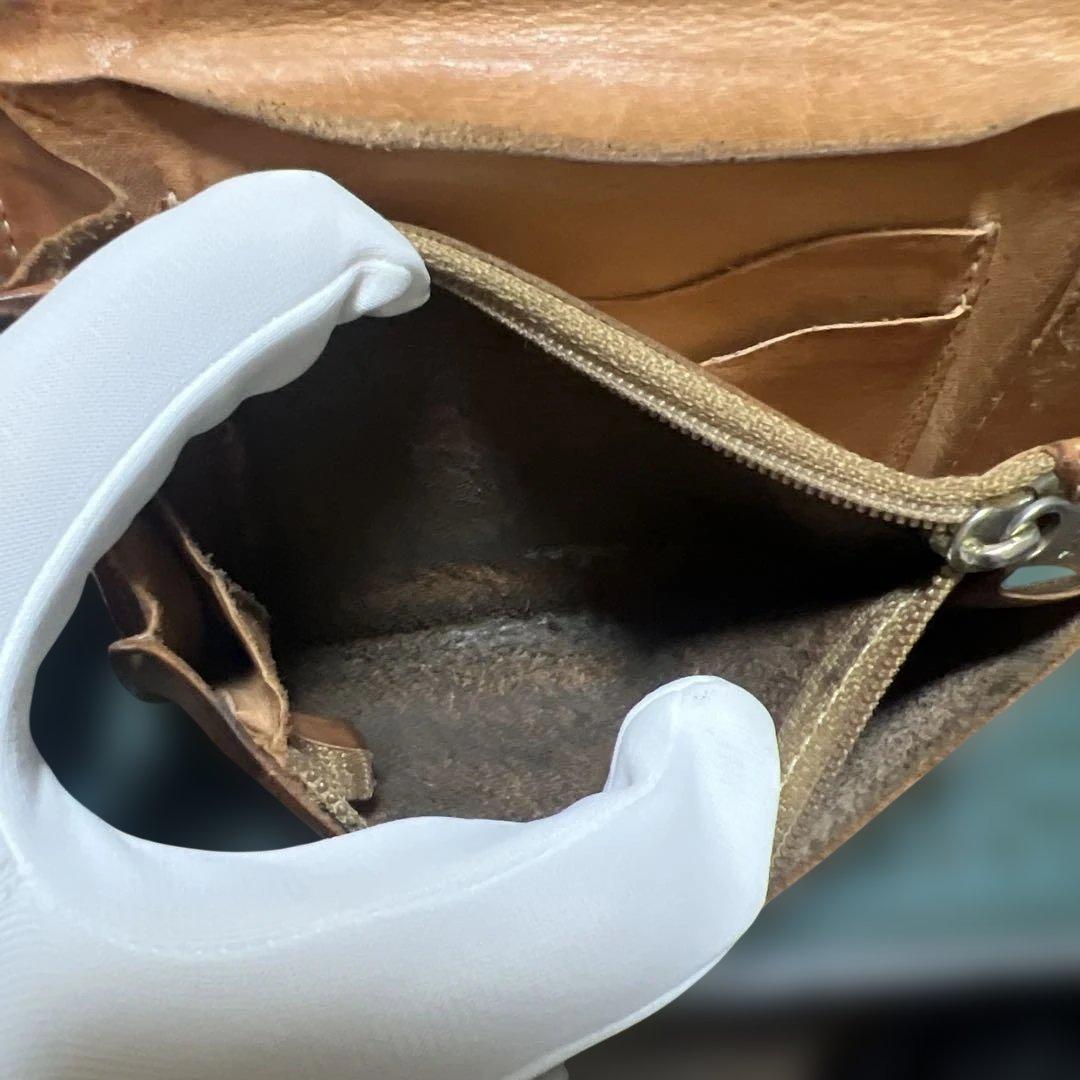 IL BISONTE イルビゾンテ　 二つ折り財布 ブラウン