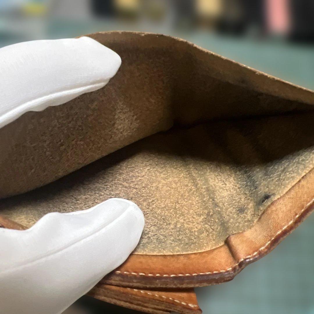 IL BISONTE イルビゾンテ　 二つ折り財布 ブラウン