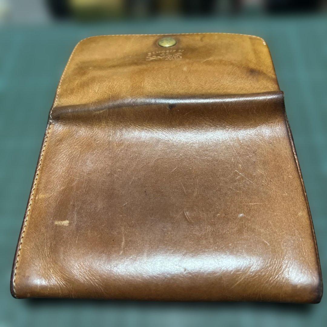 IL BISONTE イルビゾンテ　 二つ折り財布 ブラウン